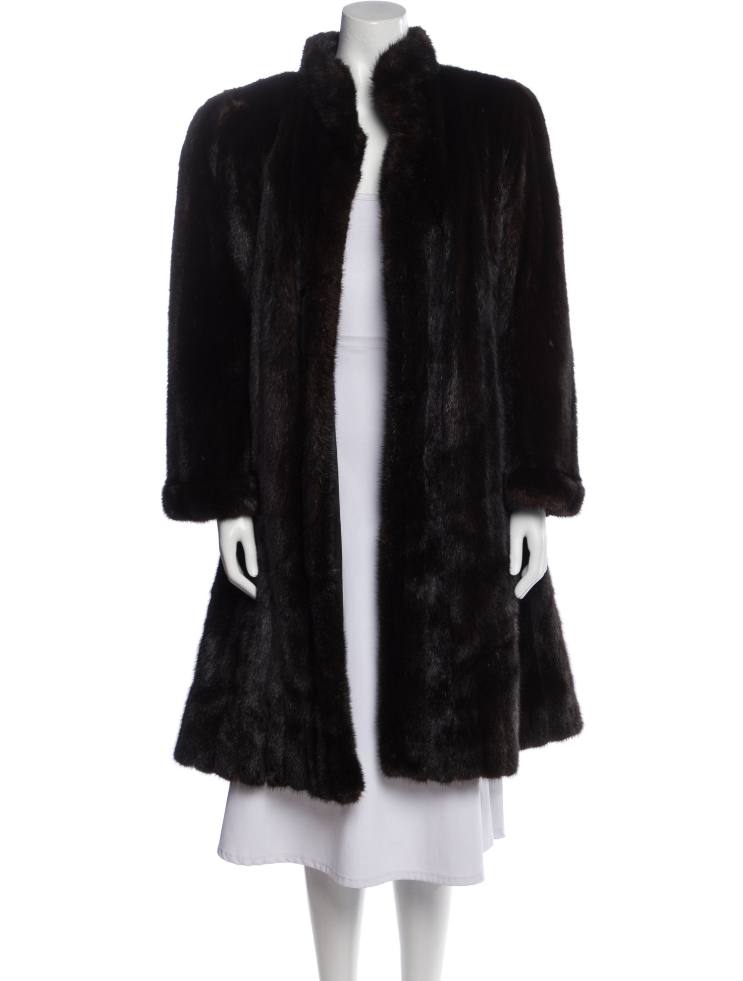 Yves Saint Laurent Vintage 1980's Fur Coat