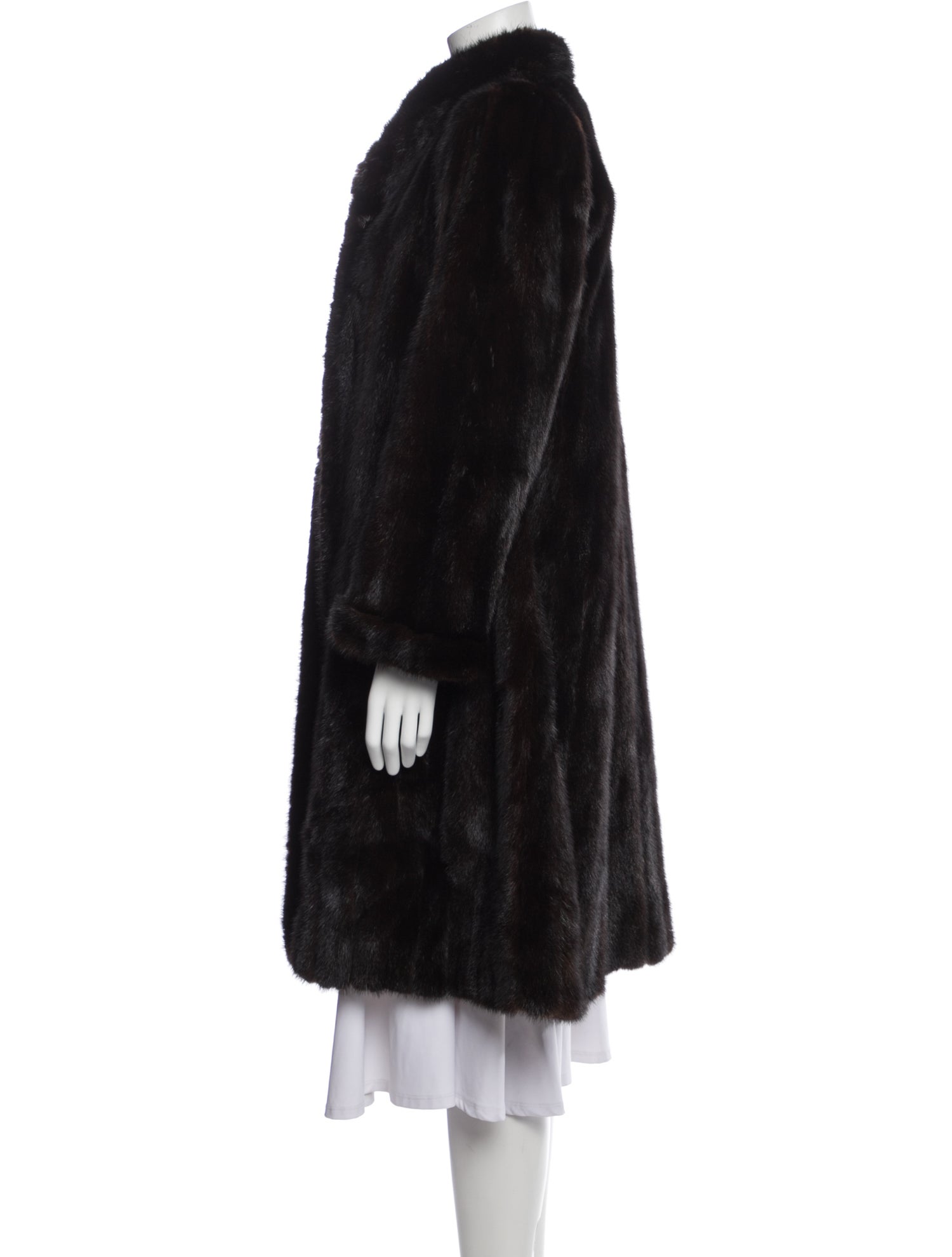 Yves Saint Laurent Vintage 1980's Fur Coat
