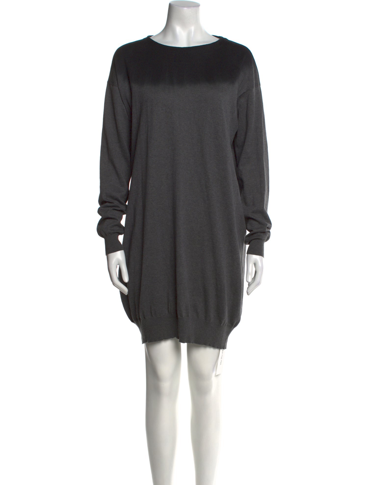 Yves Saint Laurent Bateau Neckline Mini Dress