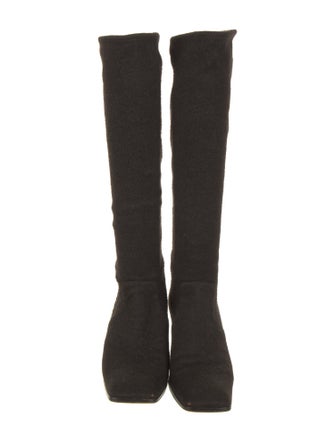 Yves Saint Laurent Ponyhair Boots