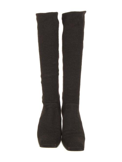 Yves Saint Laurent Ponyhair Boots