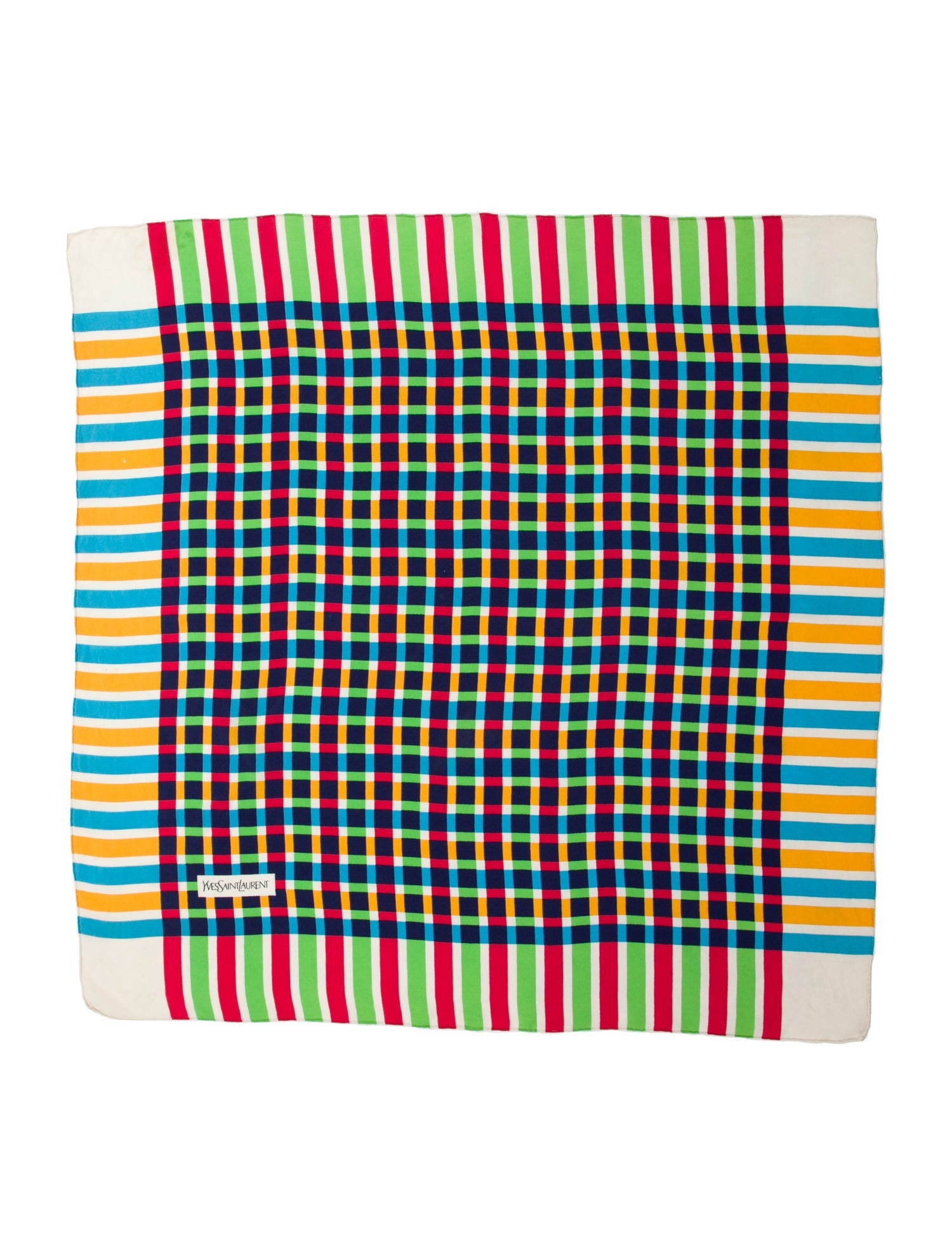 Yves Saint Laurent Silk Vintage Scarf