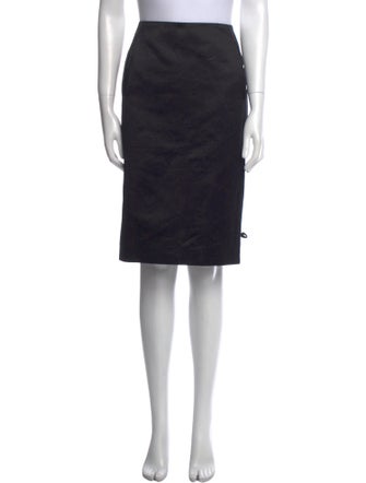 Yves Saint Laurent Rive Gauche 2000's Knee-Length Skirt
