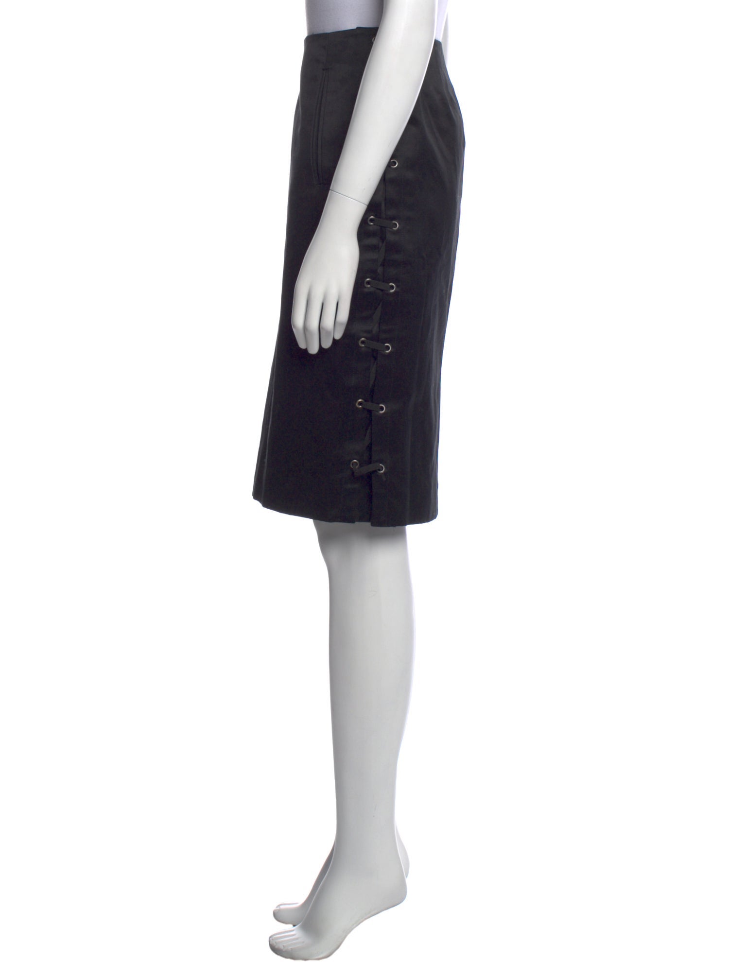 Yves Saint Laurent Rive Gauche 2000's Knee-Length Skirt