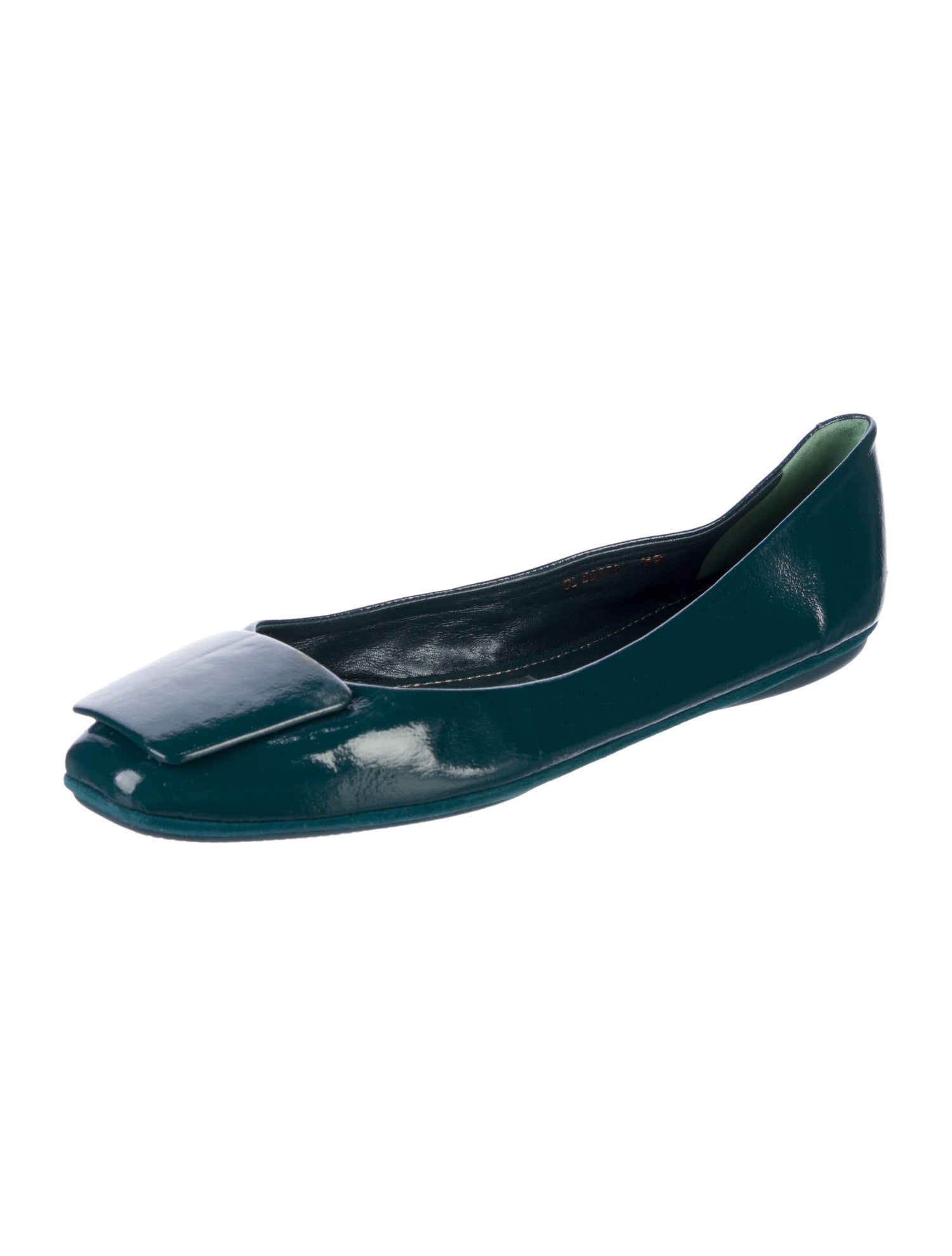 Yves Saint Laurent Patent Leather Flats