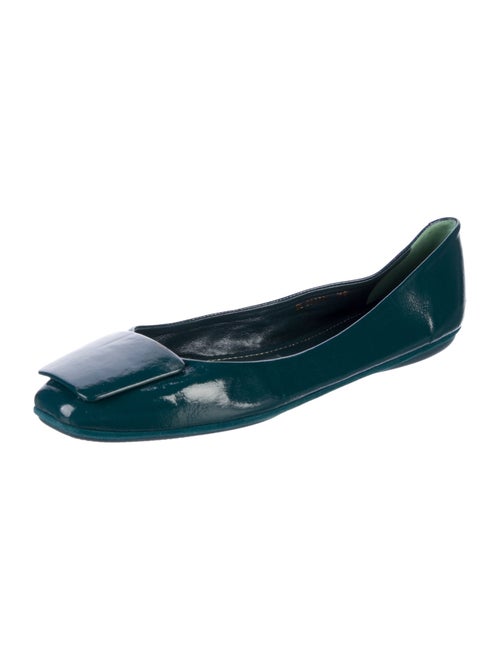 Yves Saint Laurent Patent Leather Flats