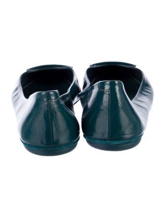 Yves Saint Laurent Patent Leather Flats