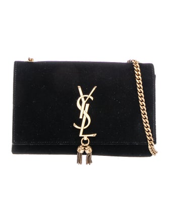Saint Laurent Velvet Kate Small