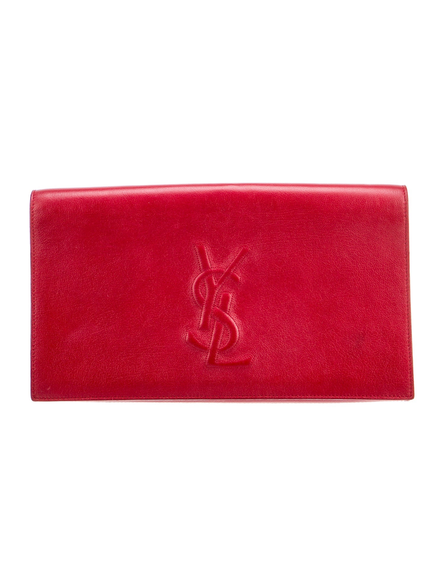 Yves Saint Laurent Leather Clutch