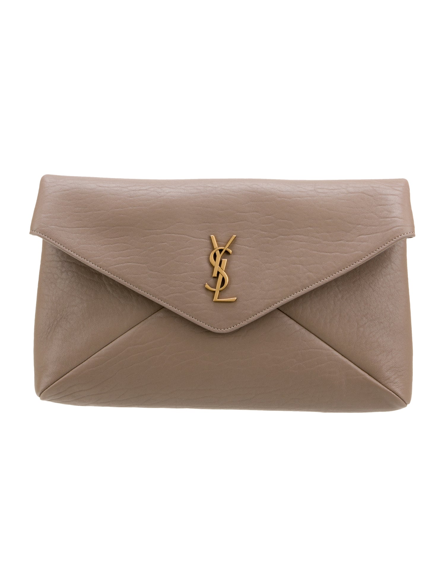 Saint Laurent Chevron Clutch