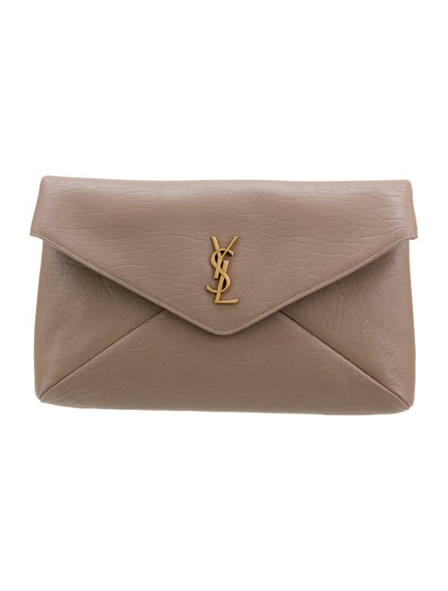 Saint Laurent Chevron Clutch