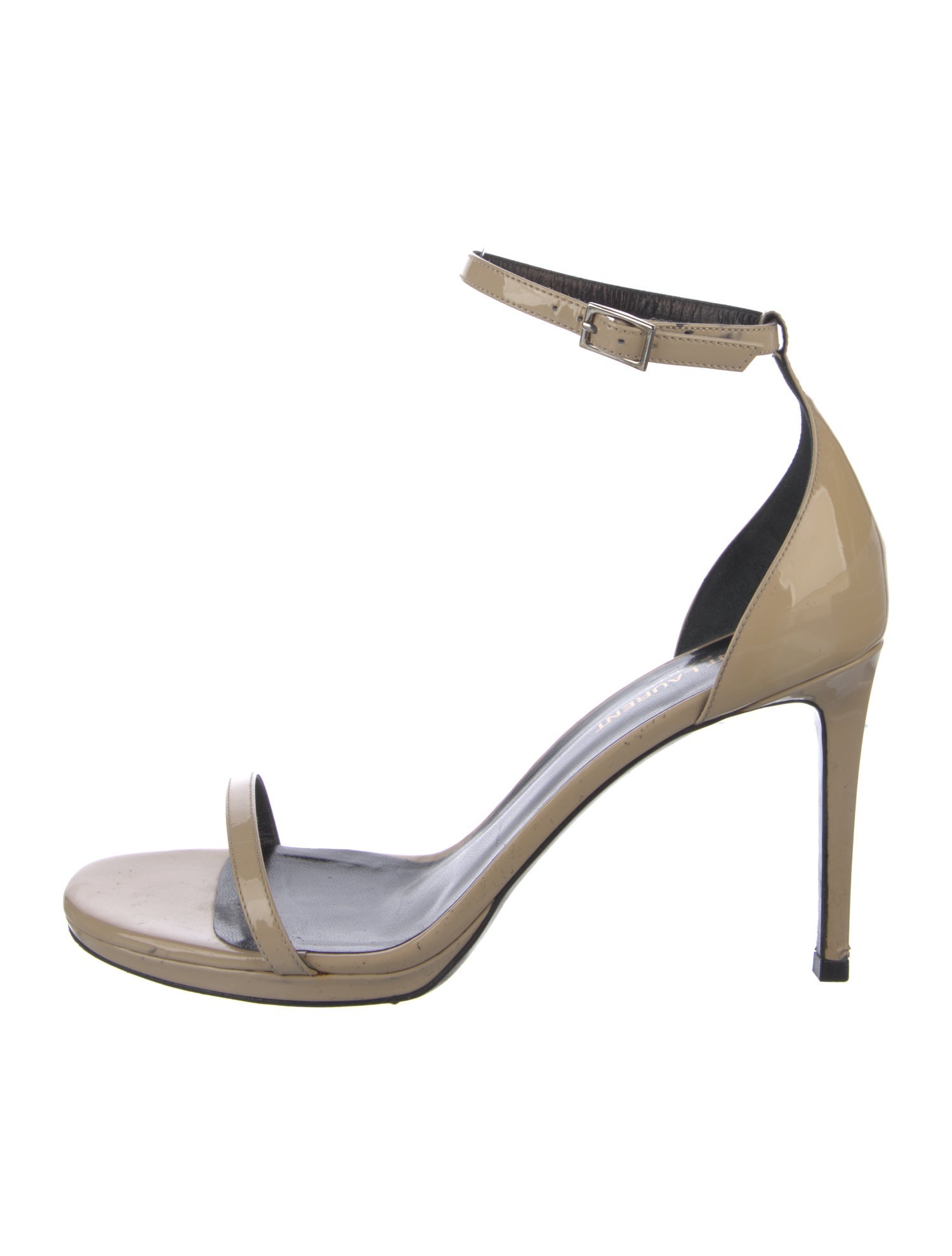 Yves Saint Laurent Patent Leather Sandals