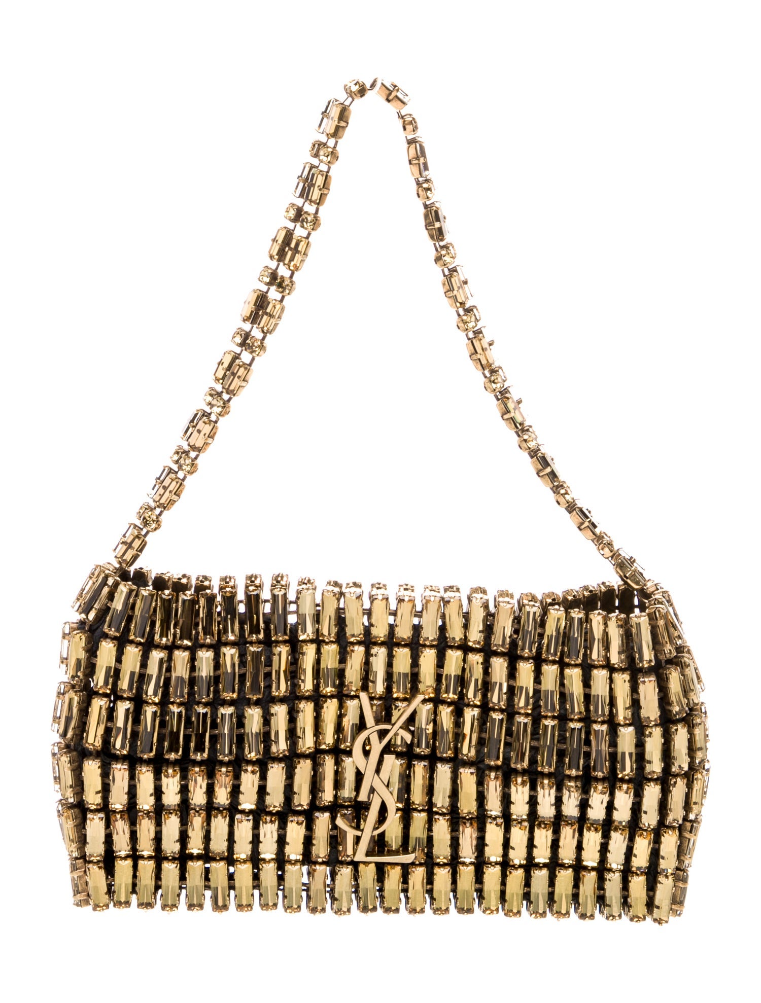 Saint Laurent Crystal Evening Bag 2025