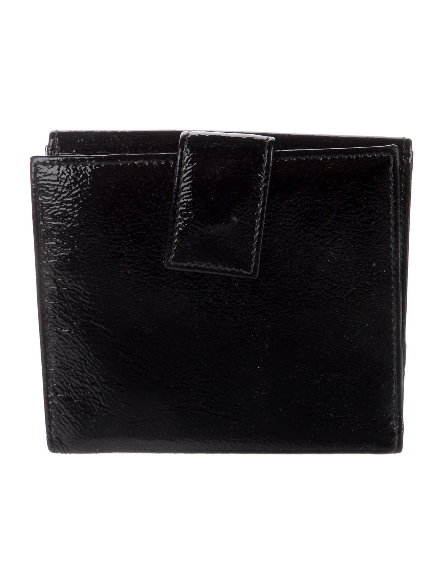 Yves Saint Laurent Patent Leather Wallet