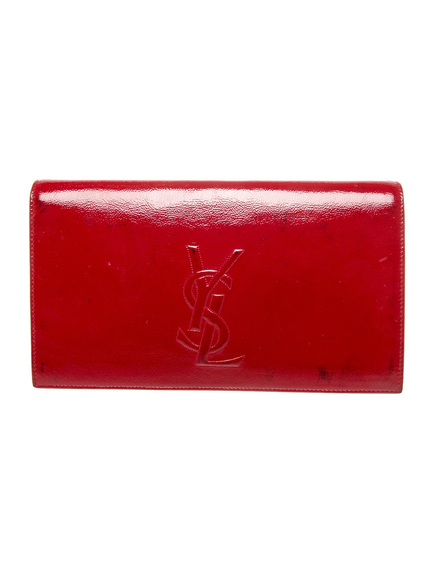 Yves Saint Laurent Patent Leather Clutch