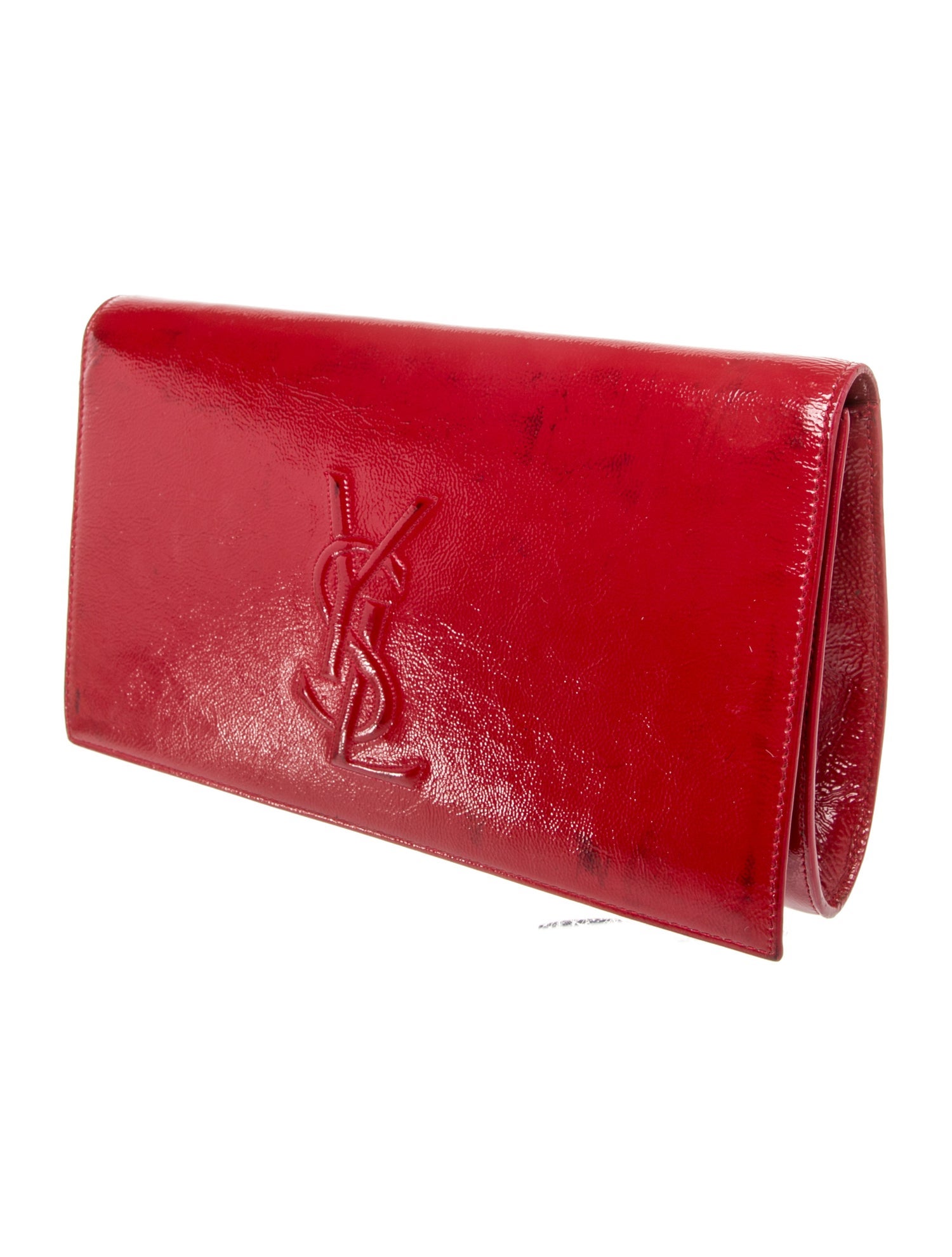 Yves Saint Laurent Patent Leather Clutch