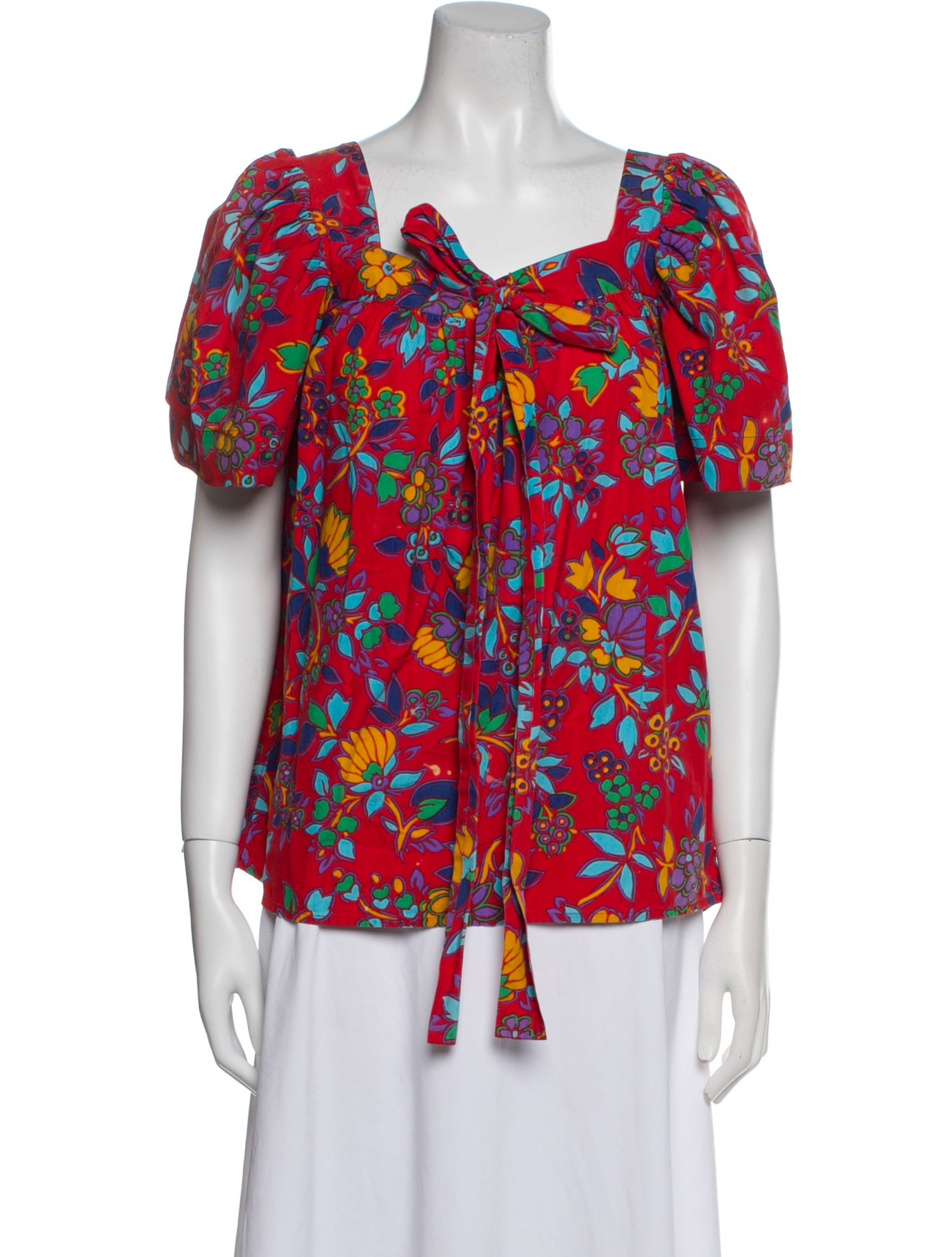 Yves Saint Laurent Rive Gauche Vintage 1970's Blouse