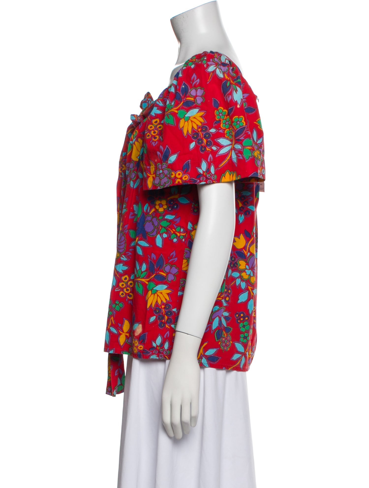 Yves Saint Laurent Rive Gauche Vintage 1970's Blouse