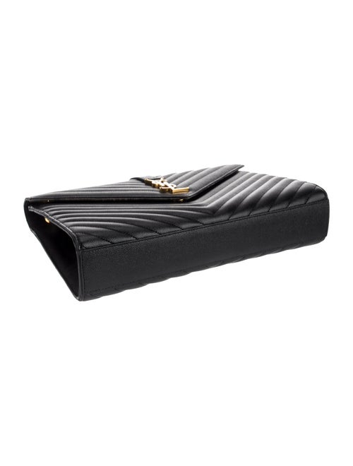 Saint Laurent Chevron Envelope Large
