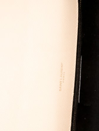 Saint Laurent Quilted Flap Pouch Medium