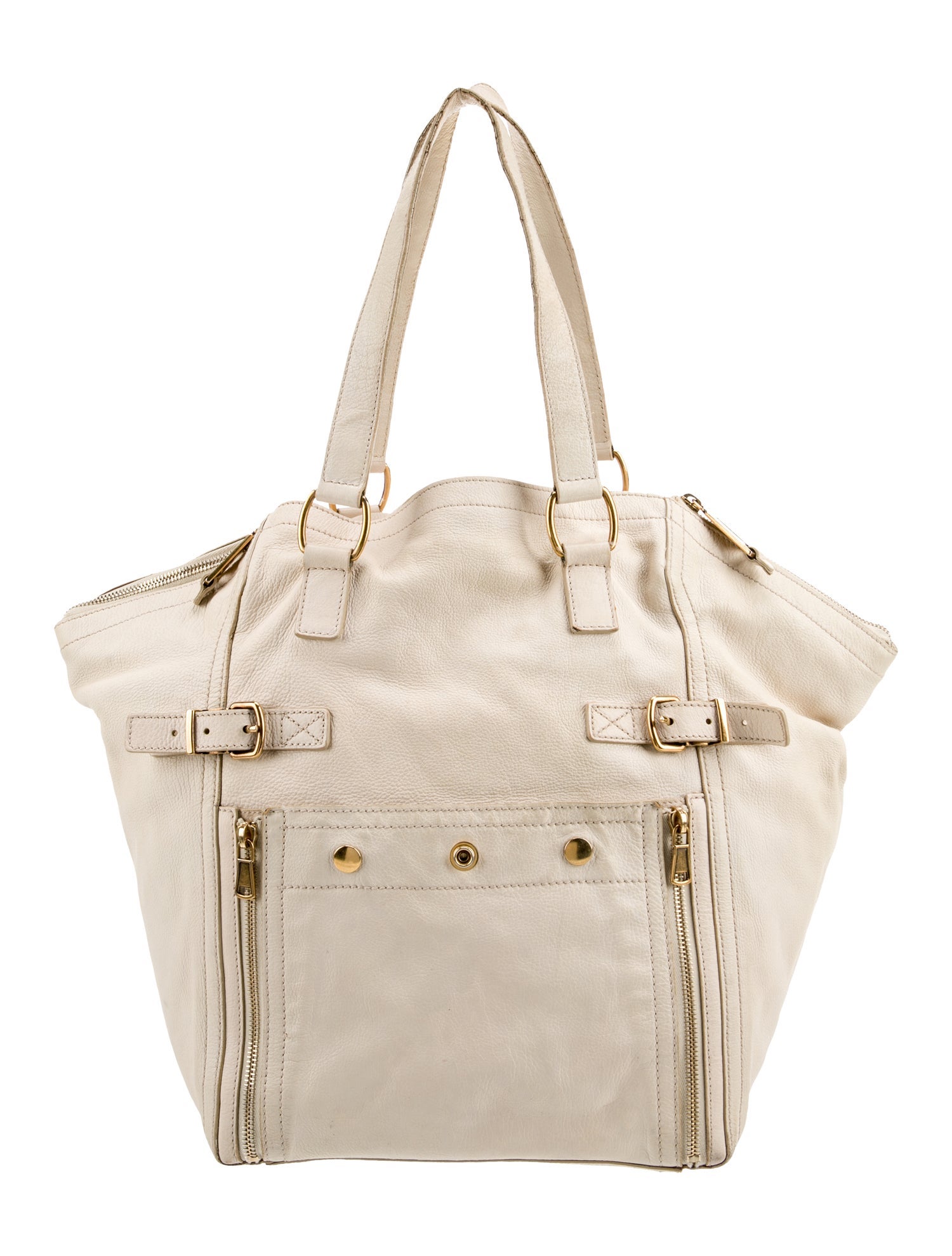 Yves Saint Laurent Patent Leather Top Handle Bag