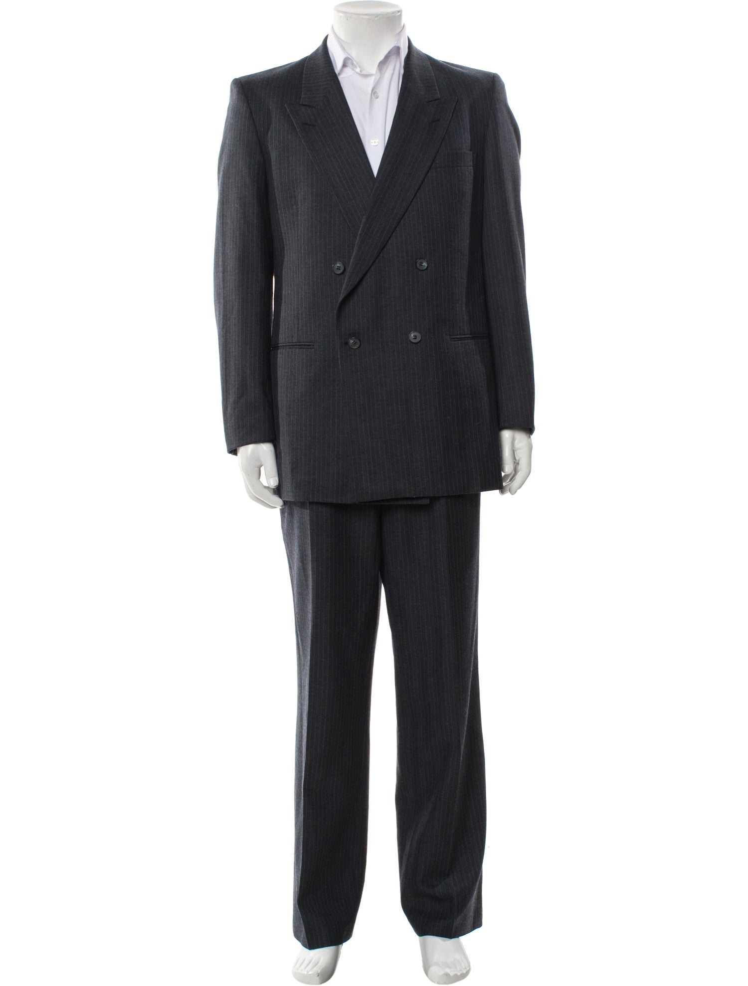 Yves Saint Laurent Striped Two-Piece Blazer