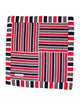 Yves Saint Laurent Silk Striped Scarf