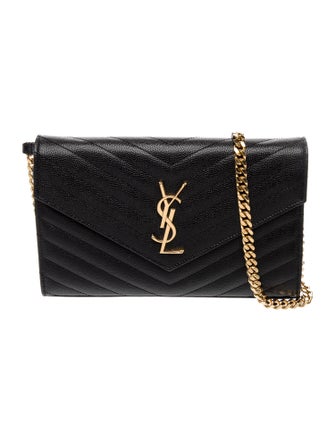 Saint Laurent Quilted Clutch