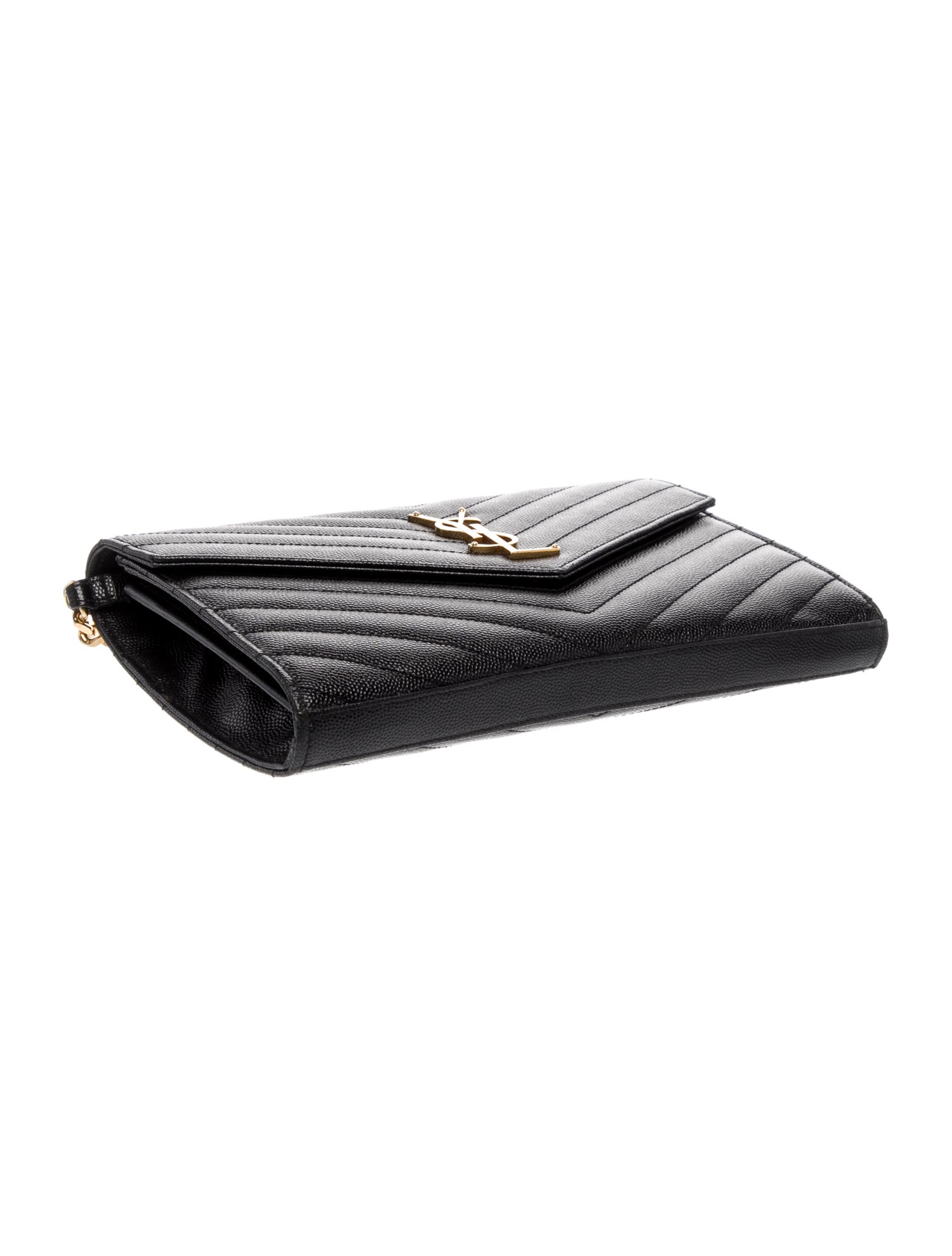 Saint Laurent Quilted Clutch