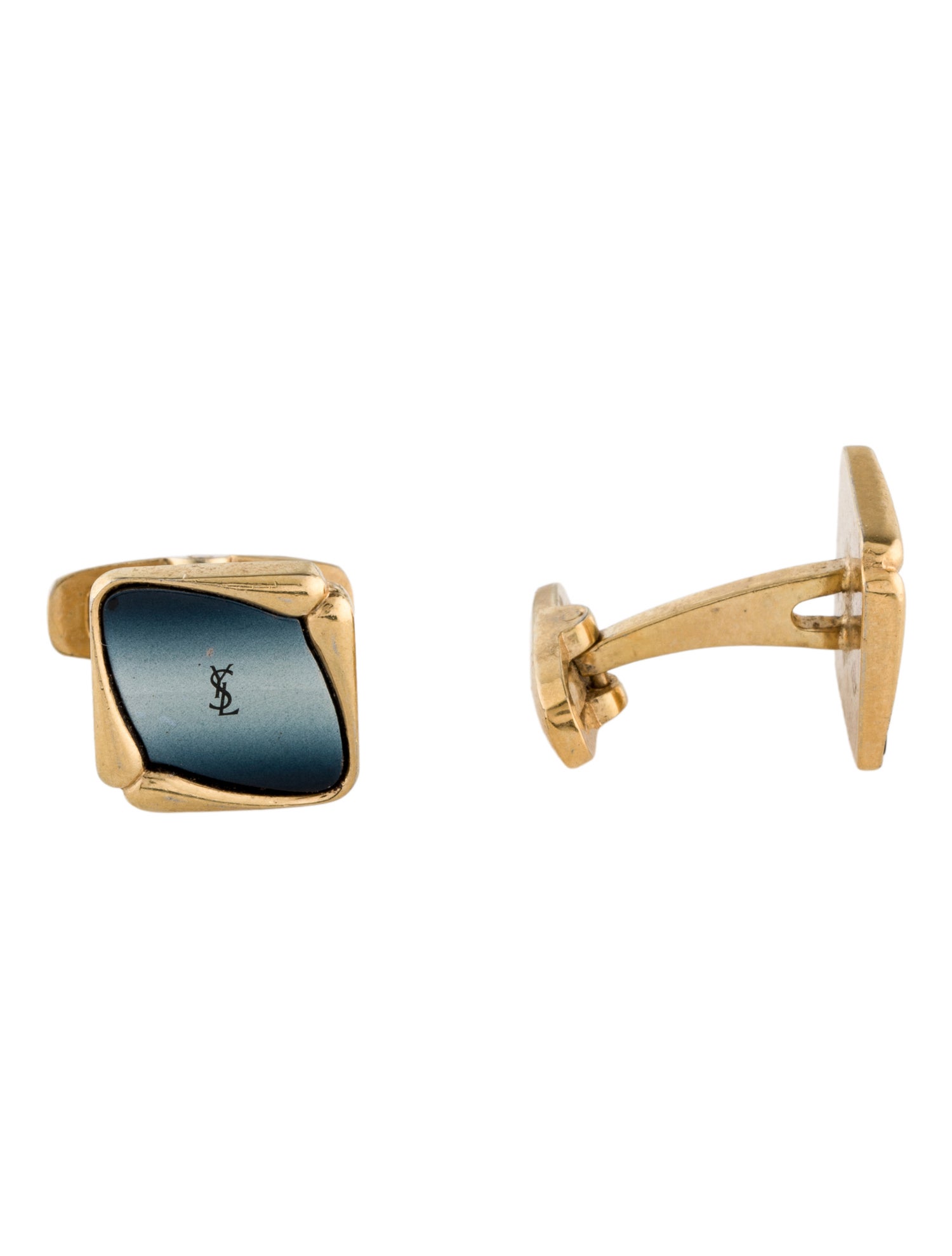 Yves Saint Laurent Resin Cufflinks