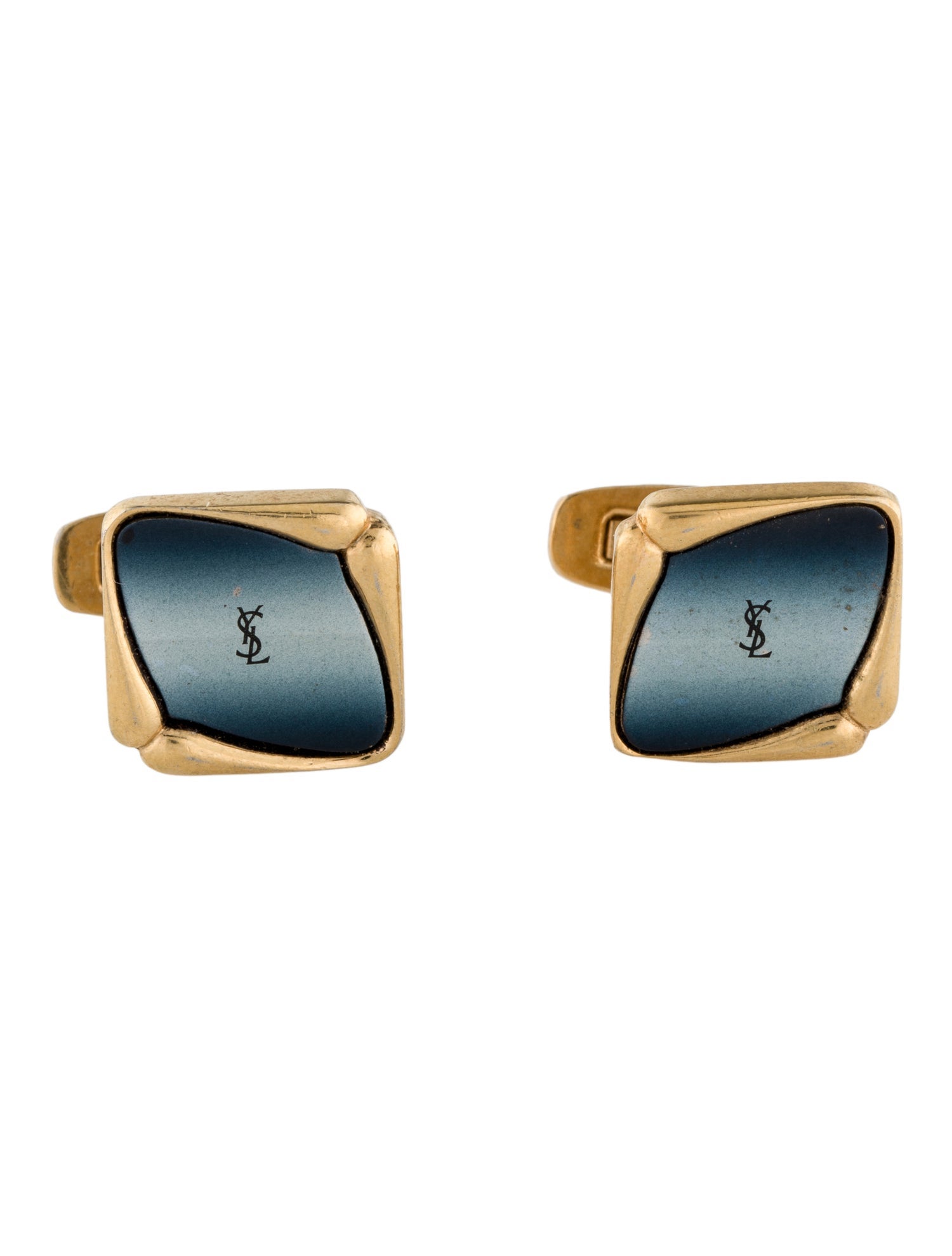 Yves Saint Laurent Resin Cufflinks