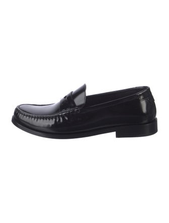 Yves Saint Laurent Leather Loafers