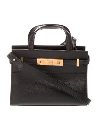 Saint Laurent Leather Manhattan Mini