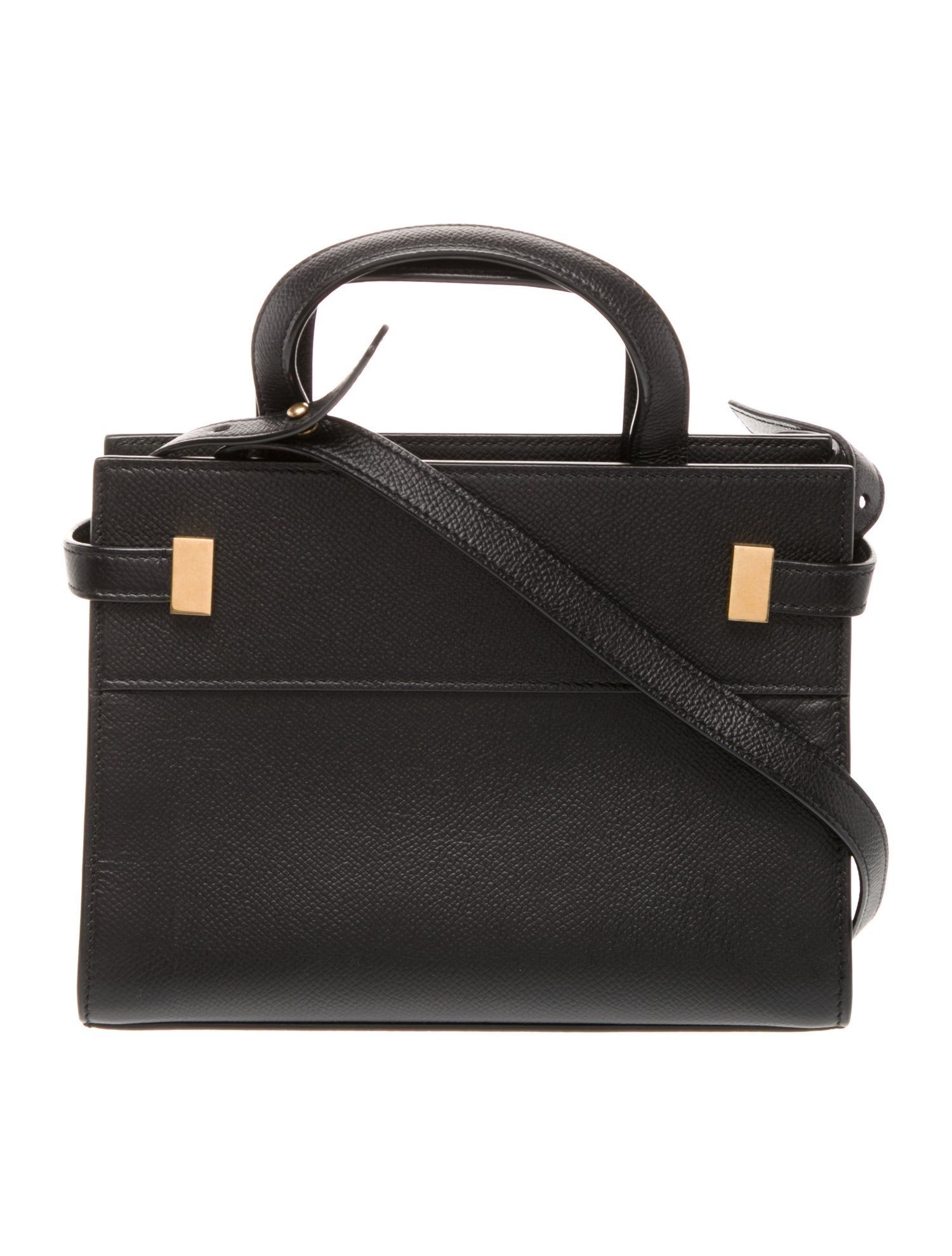 Saint Laurent Leather Manhattan Mini