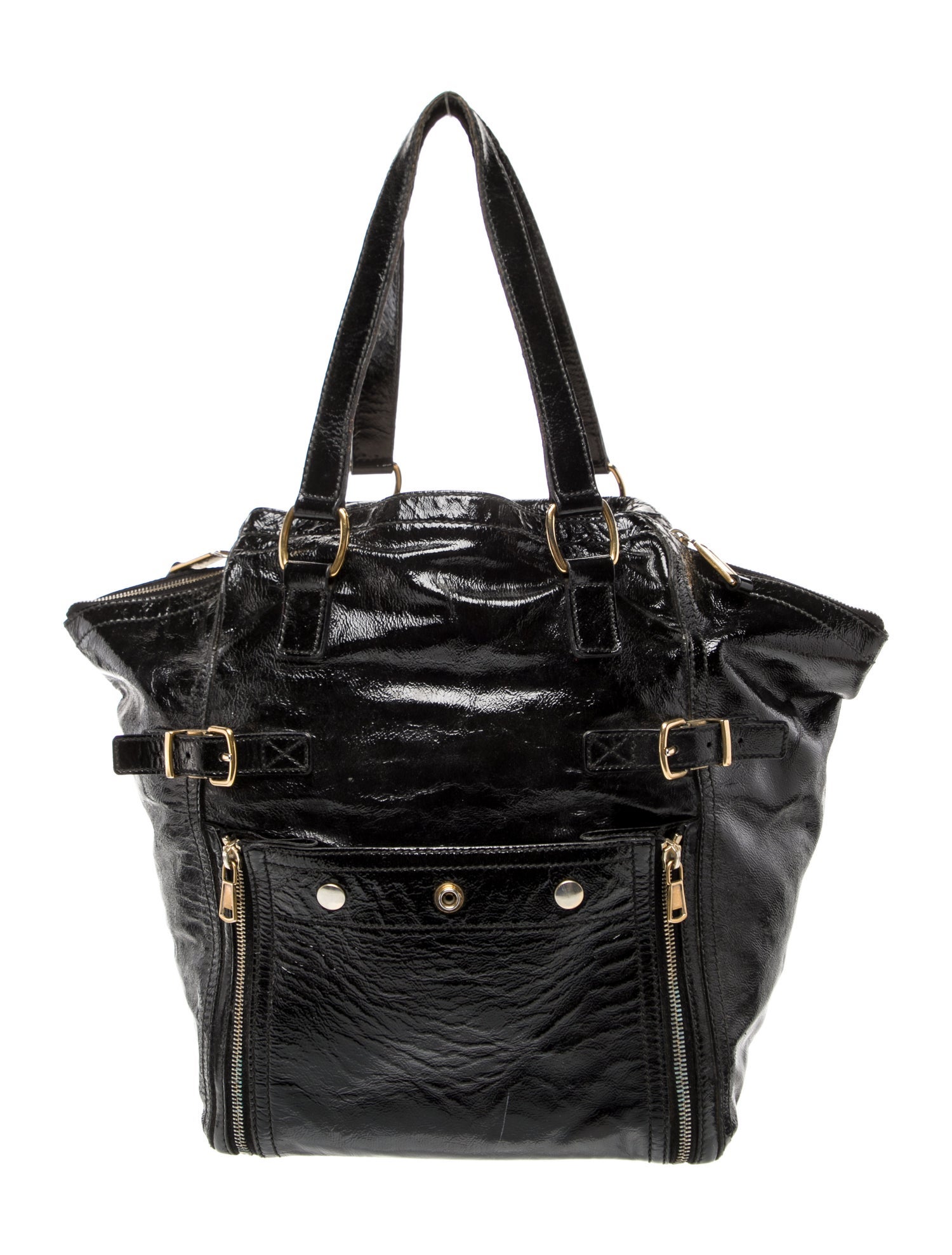 Yves Saint Laurent Patent Leather Tote