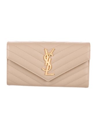 Yves Saint Laurent Leather Wallet