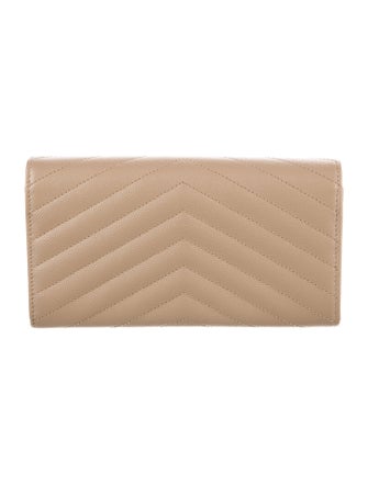 Yves Saint Laurent Leather Wallet