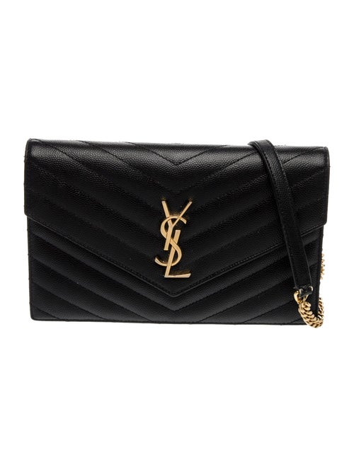 Saint Laurent Chevron Envelope