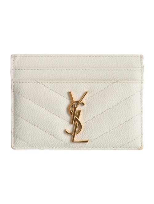 Yves Saint Laurent Leather Card Holder