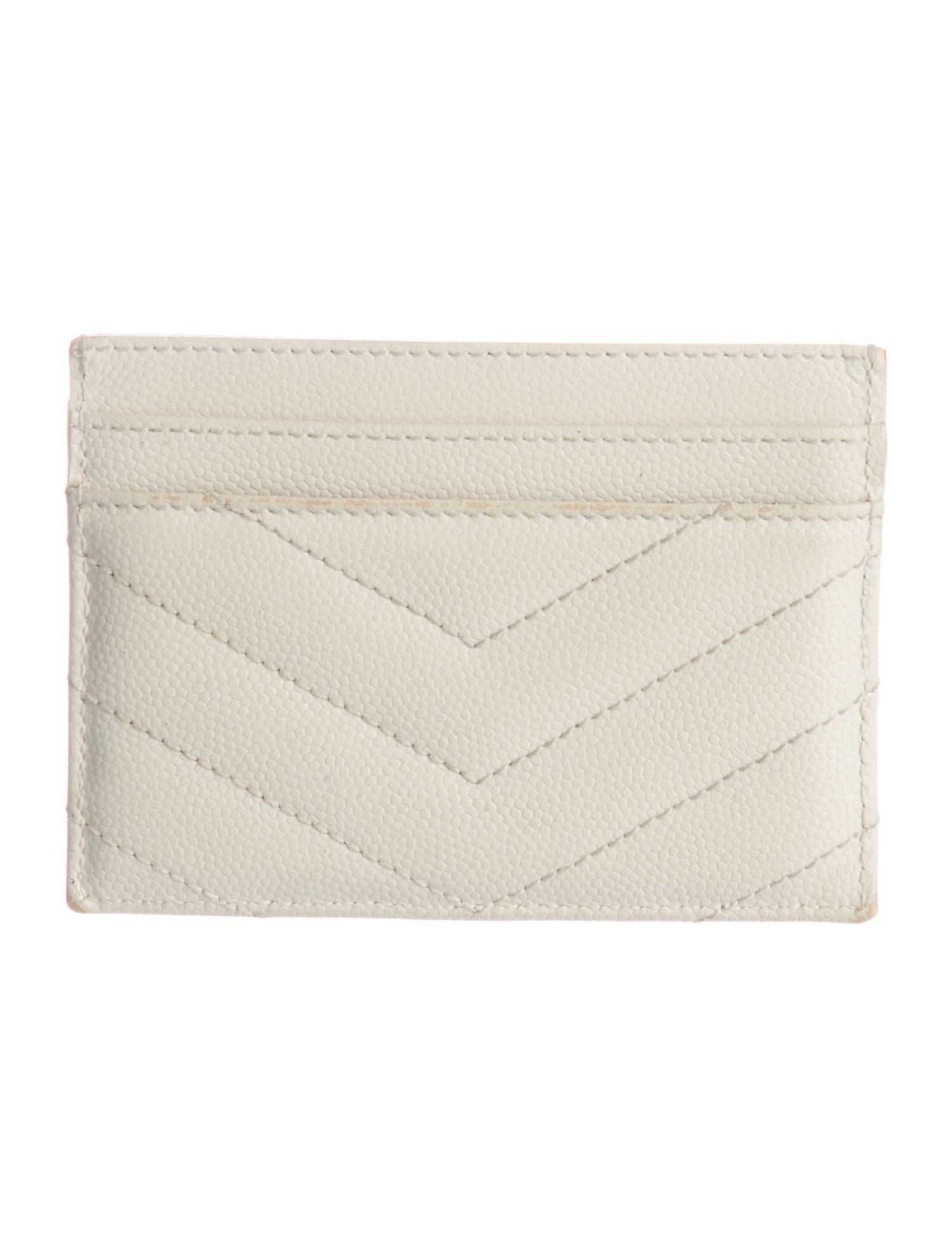 Yves Saint Laurent Leather Card Holder