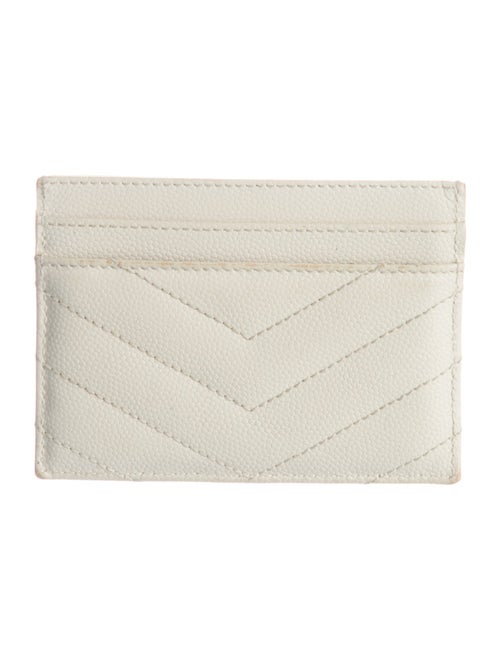 Yves Saint Laurent Leather Card Holder