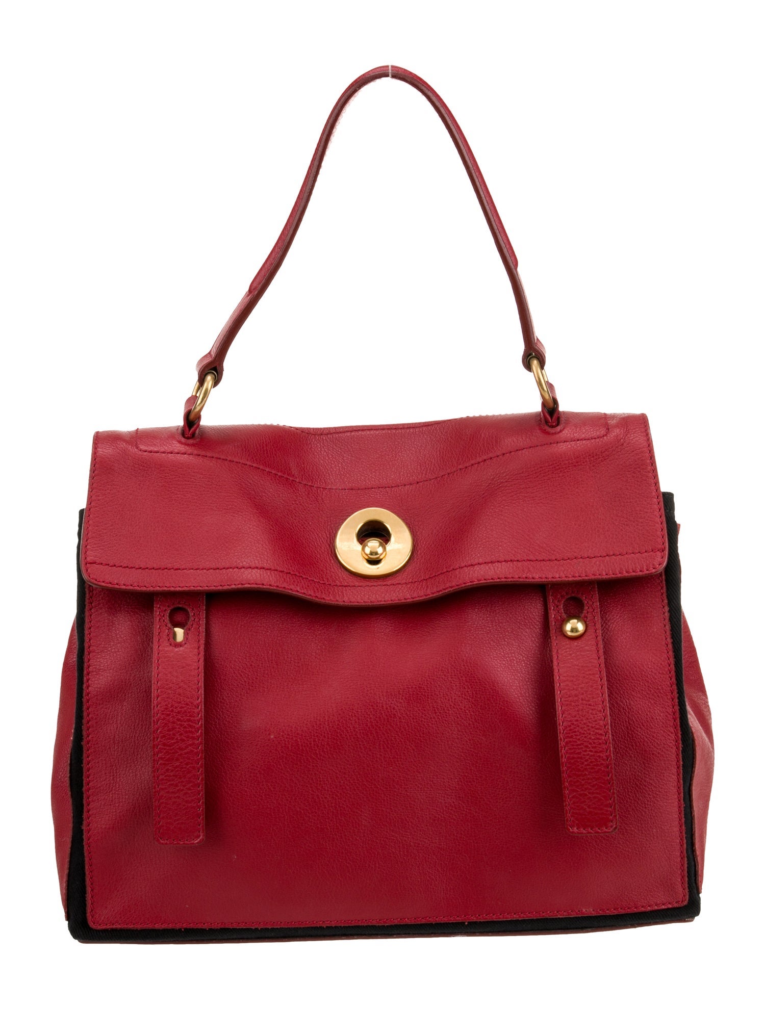 Yves Saint Laurent Leather Muse Two Medium Vintage