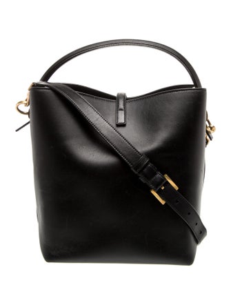 Saint Laurent Leather Le 37 Bucket Small