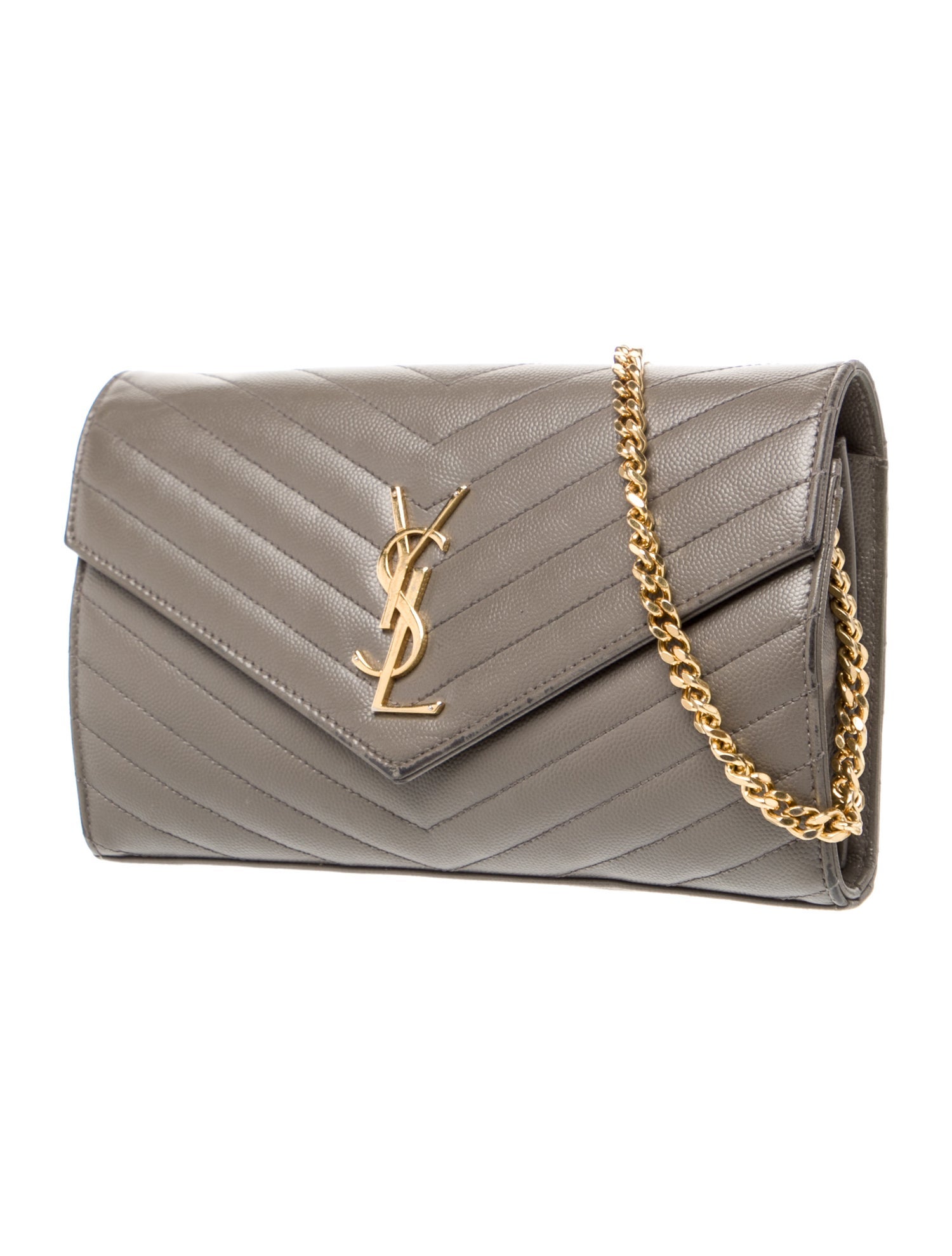 Saint Laurent Chevron Cassandre