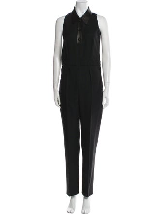 Yves Saint Laurent Virgin Wool Jumpsuit