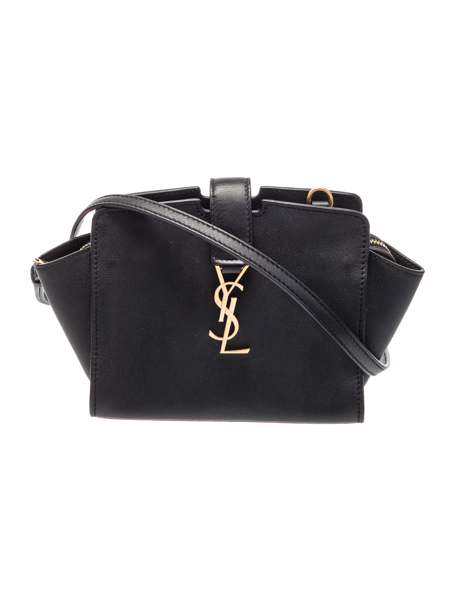 Yves Saint Laurent Leather Bucket Bag
