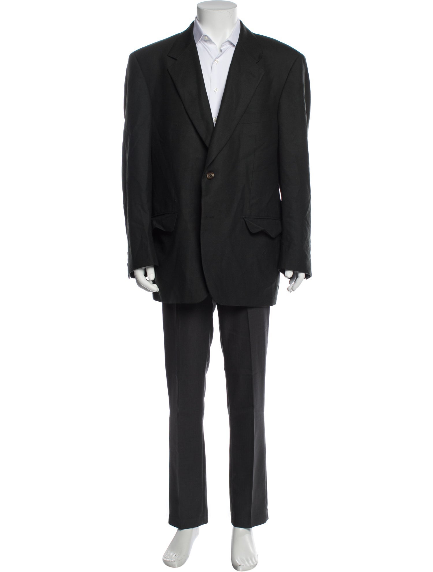 Yves Saint Laurent Wool Overcoat