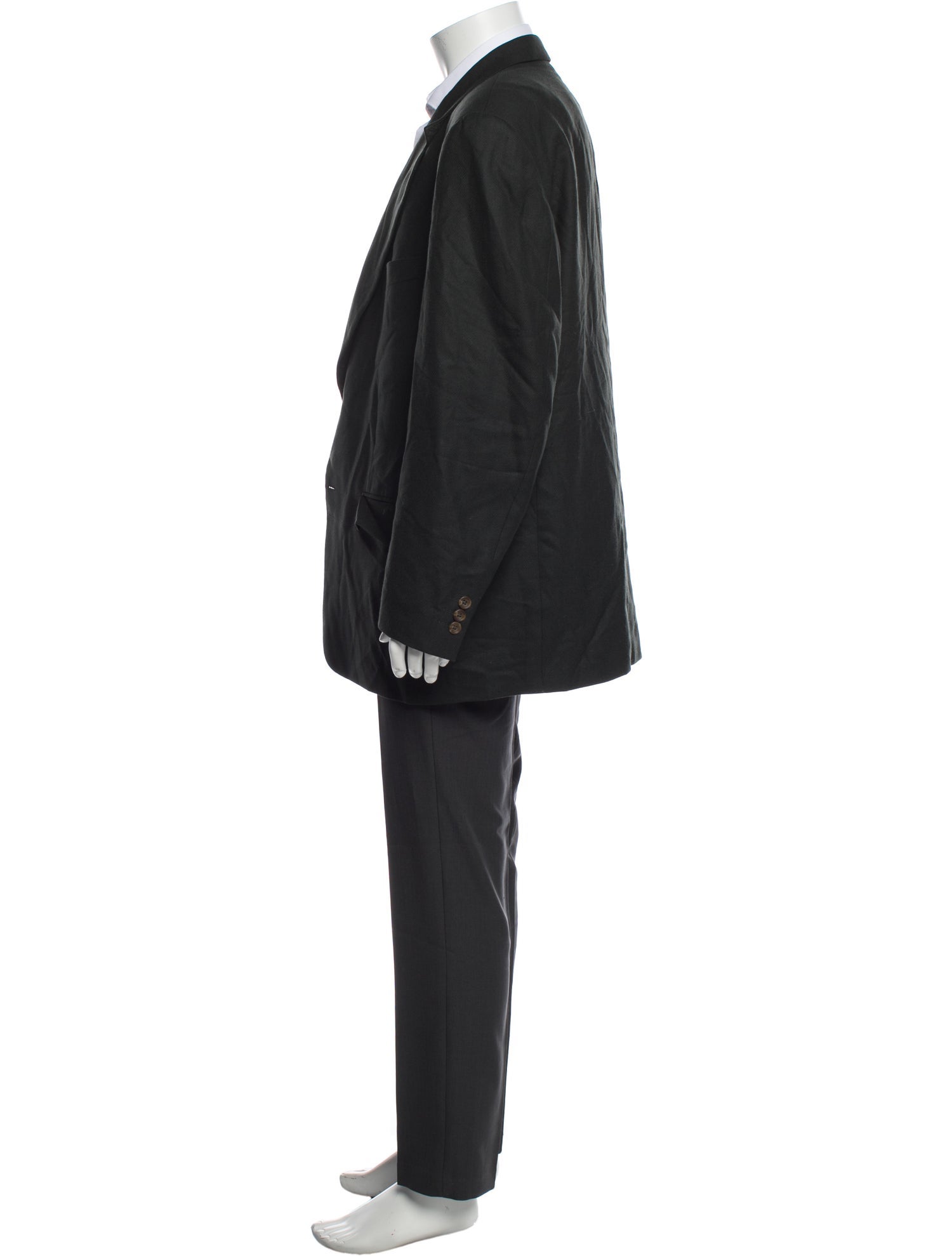 Yves Saint Laurent Wool Overcoat