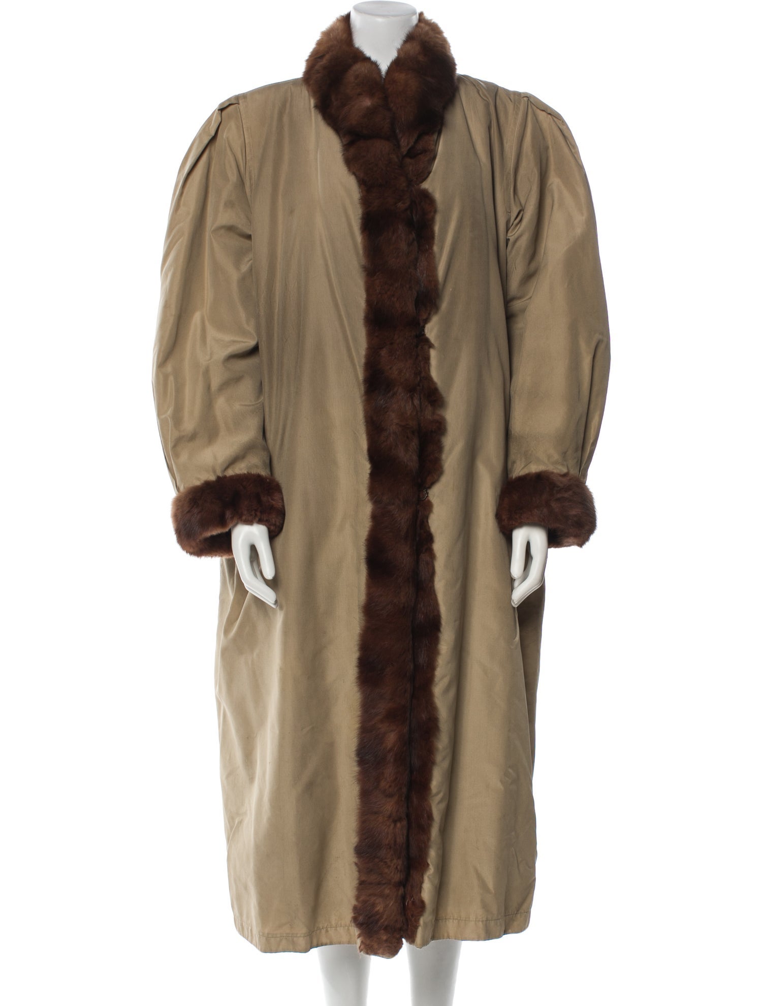 Yves Saint Laurent Fur Coat