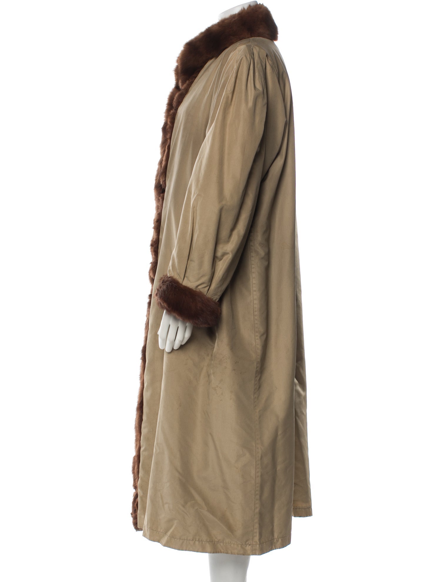 Yves Saint Laurent Fur Coat